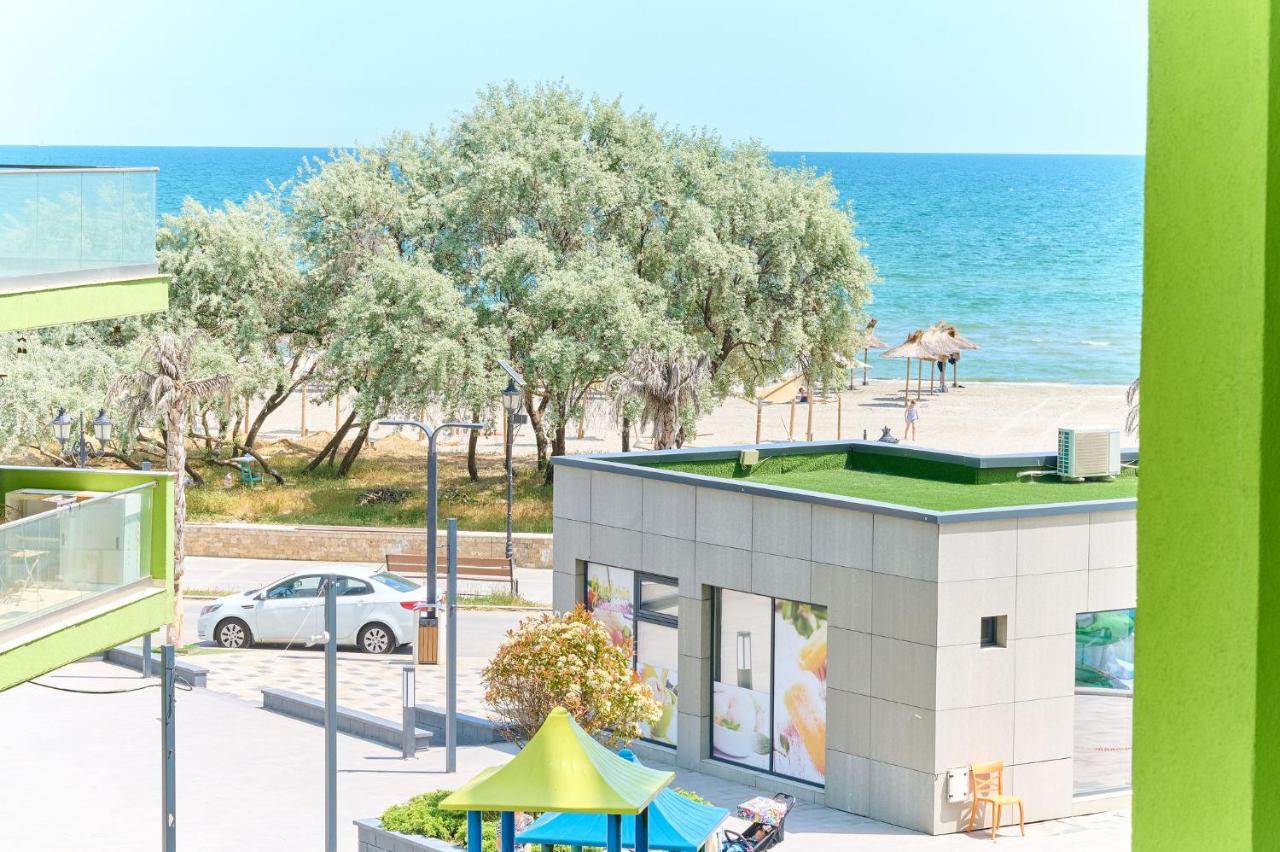 Blacksearama Apartment- Spa, Pools And Parking Mamaia Esterno foto